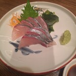 なごみや一献 - しまあじ刺身