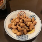 婆娑羅 - 大豆の醤油漬け　食べてみるしかない