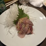 婆娑羅 - 鯵のなめろう　酒と無限ループ化　2