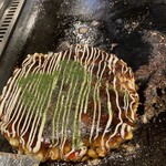 お好み焼き ころんぶす - マヨの模様が繊細