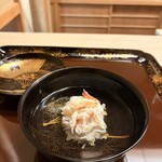 片折 - お椀（ずわい蟹寄せ）