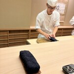 片折 - 熱々タオル