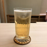 片折 - 自家製梅酒ソーダ割り