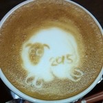 珈琲島 - 羊さんのラテアート♡♡