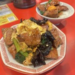 レバニラ中華 満腹 - 