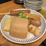 おでんと串カツ姫路のお店 - おでん7種盛り
