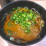 かき揚げそば 吉利庵 - たっぷり青ねぎじゃこ天そば￥650　2026.1.9