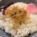 やげんぼり - じゃこ飯や茶漬けで楽しむも良し