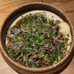 焼鳥 御廉 - 薩摩知覧鶏ももたたき