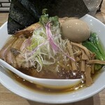 中華ソバ ビリケン - 手揉み中華そば（全部乗せ）