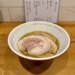 らーめん かねかつ - 朝のら〜めん♪ ＋イベリコ豚のバラロール（2枚）♪