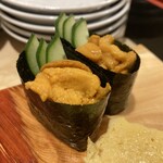 鶴すし - 生うに　1貫440円