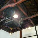 白笹うどん 多奈加 - 見事な梁