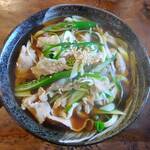 白笹うどん 多奈加 - 肉うどん