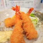 水口食堂 - 海老フライ