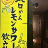 卓上レモンサワー 焼肉ホルモンたけ田 札幌駅前店