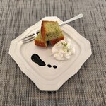 グルテンフリー REZAN - 本日のおまかせデザート(抹茶ケーキ)
