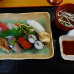 いさみ寿司 - にぎり寿司セット（1500円）