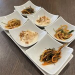 四川 郷土菜 シャンバァロウ - 前菜3種