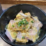 麺屋 とり仁 - 濃厚とり仁らーめん＋半レアチャーシュー丼
900円＋380円