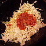 とんかつ マンジェ - ドレッシングかけて