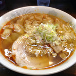 長町ラーメン - スーラーワンタン麺のワンタントッピング（笑）
      
      ワンタンだらけ（笑）