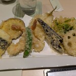 獅子 - 天ぷら盛り合わせ