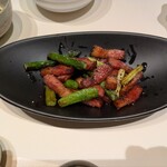 獅子 - アスパラベーコン