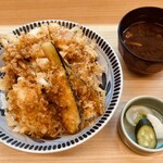 天重 本店 - かき揚げ丼