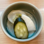 天重 本店 - 漬け物