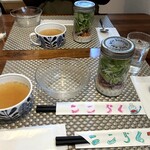 cafe ここらく - 手書きの箸袋