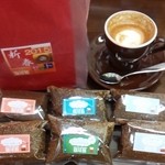 珈琲島 - 2015年新春コーヒー豆の福袋♪フレンチプレス用に、粗挽きにしていただきました♪(*^^)v