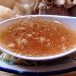 ケンチャンラーメン - スープ。