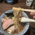 中華そば榮田 - 麺リフト