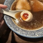 中華そば榮田 - 半熟たまご