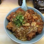 ポパイ - 唐揚げ丼(並サイズ)