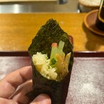 おかもと - 鯖棒鮨の代わりの手巻き寿司