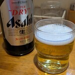 中華そばや 和凡 - ビール