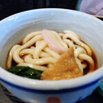 めん処　やぶ義 - 料理写真:丼ぶりランチの「冷たいうどん」