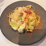 Ristorante Permanente - サルシッチャピカンテのアーリオオーリオ