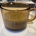 Ristorante Permanente - ごぼうとマッシュルームのポタージュ