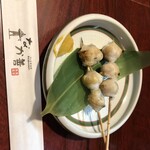 刺身居酒屋 なか善 - トンビの串焼き