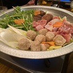 串揚げ とろろ鍋 華金 - 