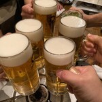 串揚げ とろろ鍋 華金 - 