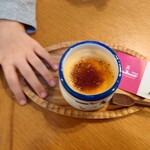 モナムール - クリームブリュレ◎◎ 580円久しぶりのぷくちゃんの手　小1になりました