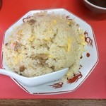 大門 - チャーハン大盛り。