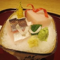 高松 - 向付　鰤　炙りかます