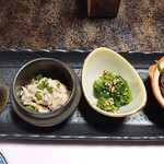 政右ヱ門 - 小鉢も真心がこもった逸品　めっちゃ美味しい♪