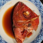 政右ヱ門 - 金目鯛頭の煮付け
