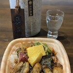 ほっともっと - 煮牡蠣には木札が合います